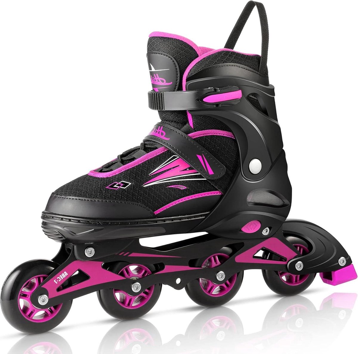 Bol.com Verstelbare inline skates voor volwassenen - comfortabel en verstelbaar - maat 39-44 aanbieding