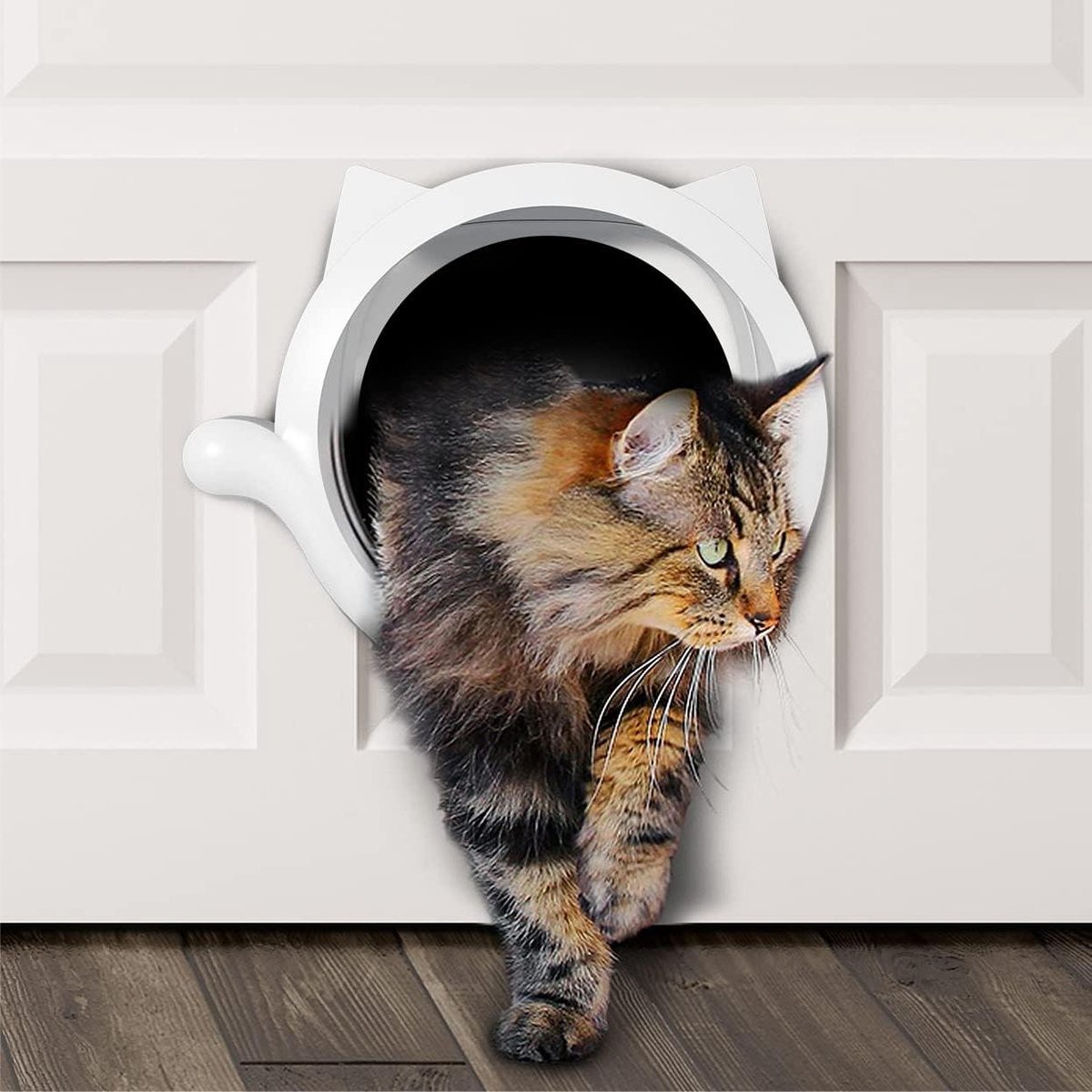Kattendeur Voor Binnen En Buiten - Vrije Toegang Voor Katten En Kleine Honden Abs Kunststof