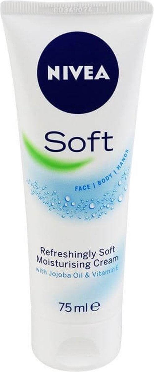 NIVEA Soft Creme Tube 75 ml 1 stuk