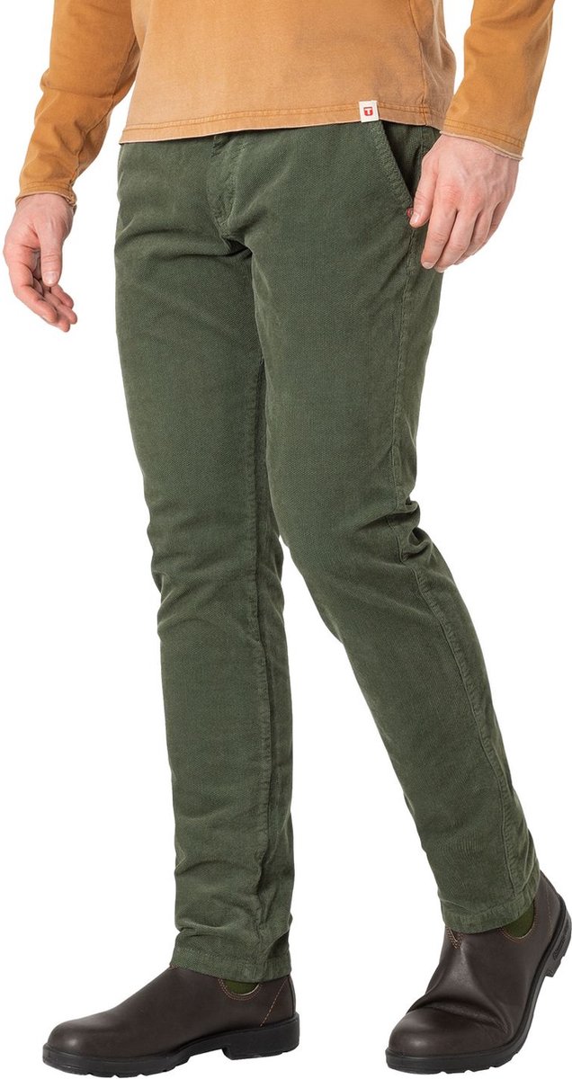 TIMEZONE Heren Chino Broek REGULAR LUITZ regular/straight Groen 38W / 34L Volwassenen