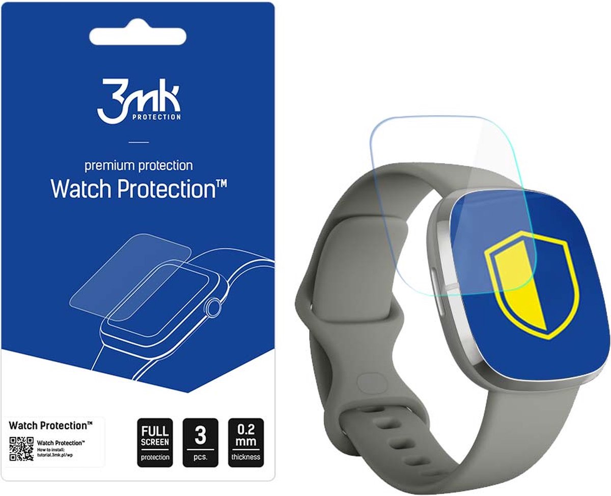Fitbit Sense - 3mk Watch Protection v. ARC+