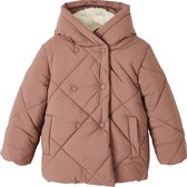 Vertbaudet Doudoune à capuche fille doublée sherpa fille HYGGE