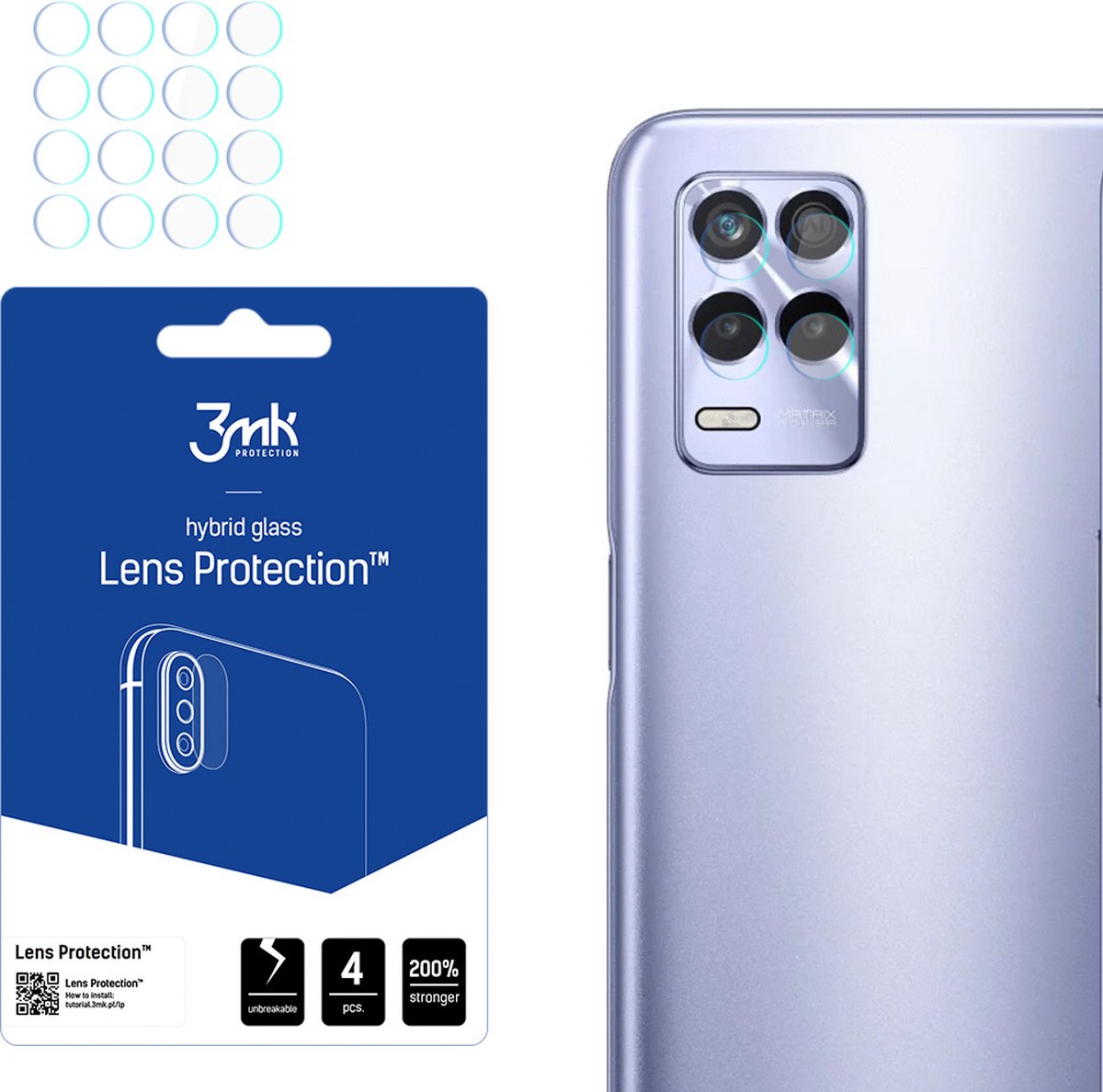 Realme 8s 5G - 3mk Lens Protection