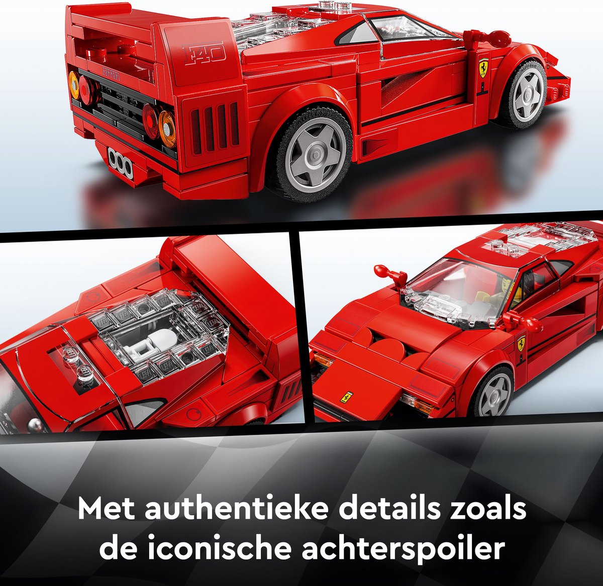 LEGO® Speed Champions - Ferrari F40 supercar - 76934 — afbeelding 15