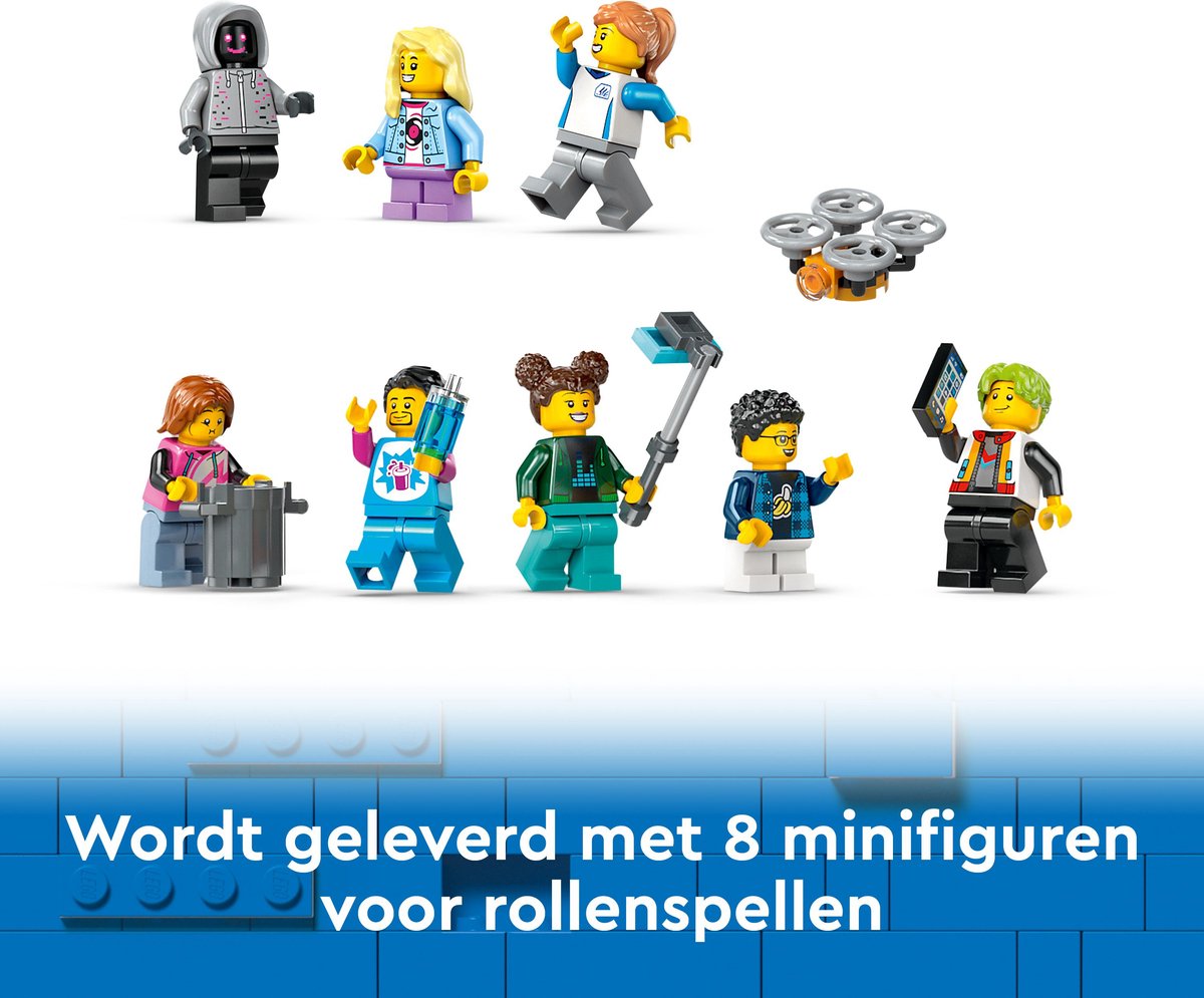 LEGO City Achtbaan in Robotwereld speelgoed - 60421 — afbeelding 15