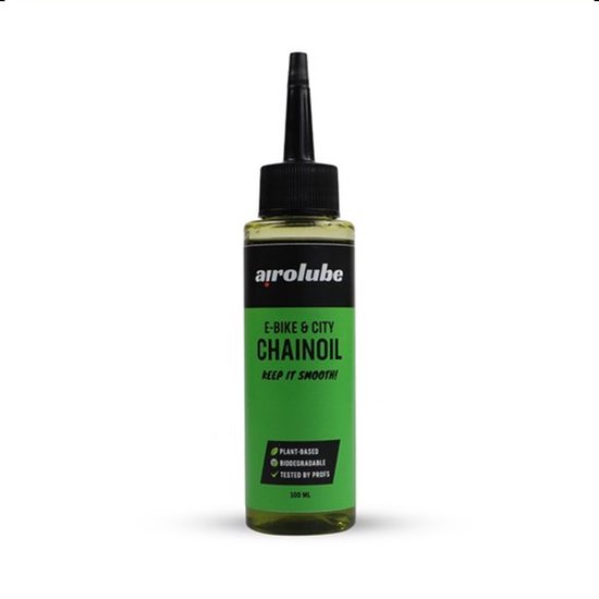 Airolube E-Bike & City Chain Oil - Natuurlijke Kettingolie fiets - Ketting olie - Natuurlijke Chain Lube - Geschikt voor E-Bike en Stadsfietsen - 100 ml — afbeelding 4