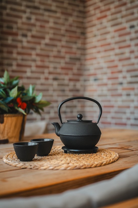 Bredemeijer - Theepot Jang 1,1L gietijzer zwart