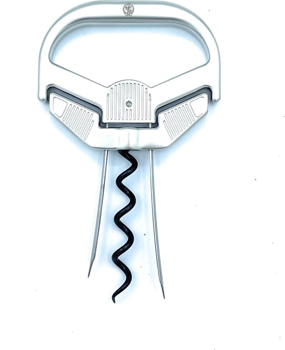 Tire-Bouchon Sommelier Double Lame - Pour Vins Anciens - Acier Inoxydable - Cadeau Élégant