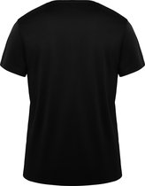 3 pack Zwart unisex Control Dry sportshirt korte mouwen Daytona merk Roly maat 3XL