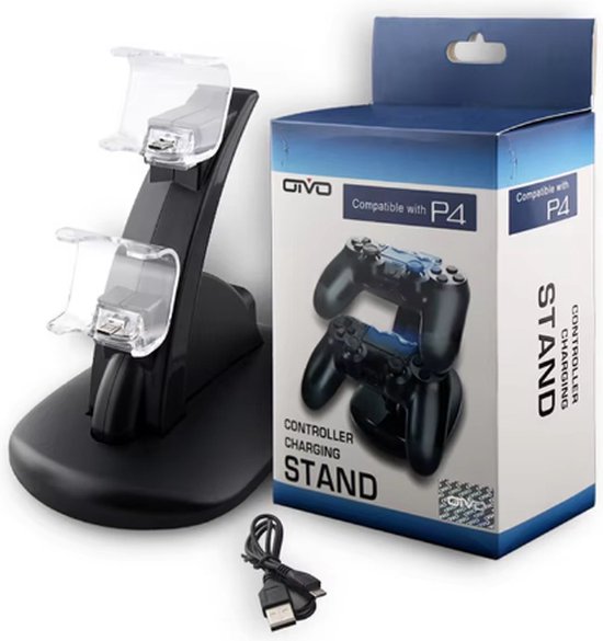 Laadstation Voor PS4 VR, 4 In 1 VR Headset Met 2 Gamepad Controllers Laadstandaard Ps Move 787416235 Laadstation Voor PS4 VR, 4 In 1 VR Headset Met 2 Gamepad Controllers Laadstandaard Ps Move 787416235