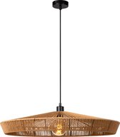 Lucide YUNKAI - Suspension - Ø 70 cm - 1xE27 - Bois clair