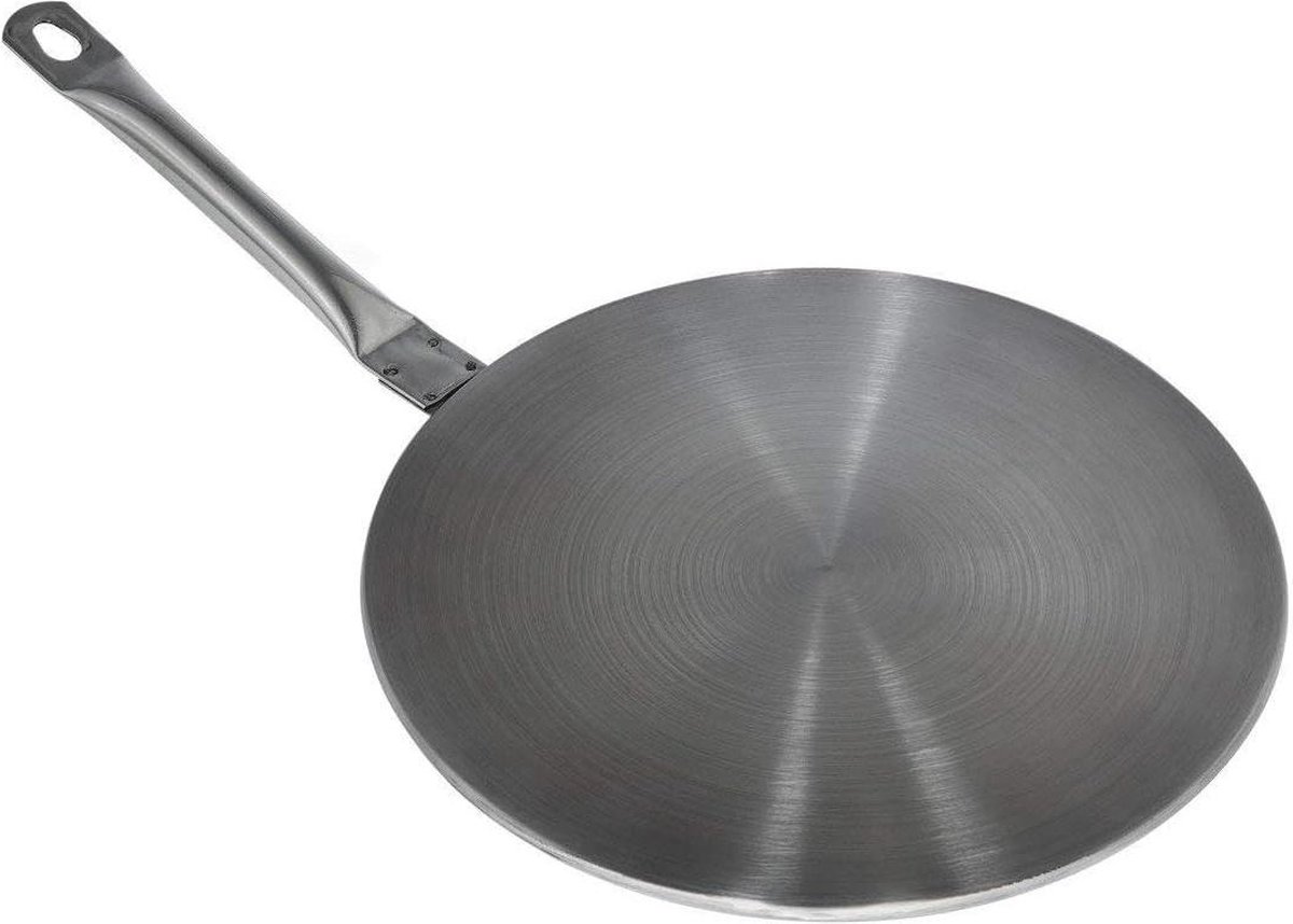 Adapterplaat Metaal 35 x 20 x 36 cm voor Inductiekookplaat - Zilver