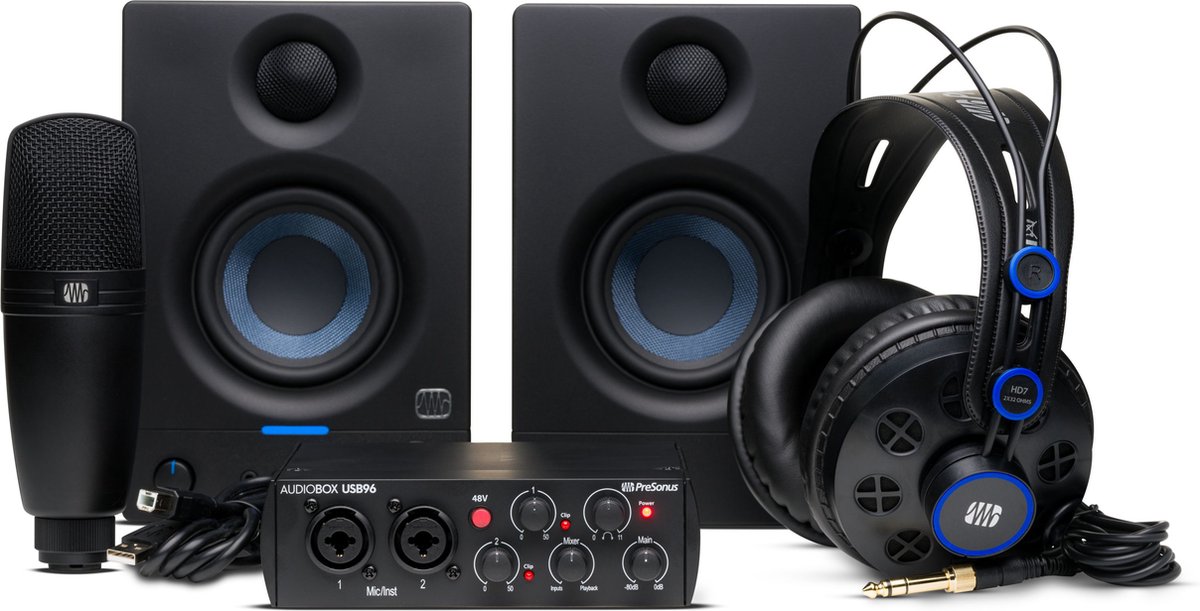 Presonus AudioBox USB 96 Complete Bundle - USB-Interface