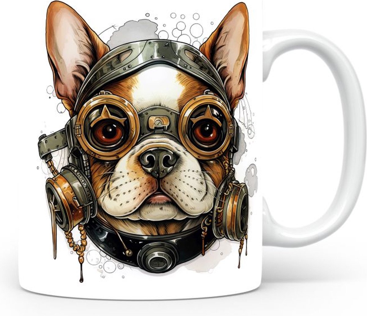 Mok met French Bulldog