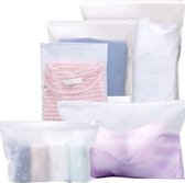 Bol.com Pack of 16 Travel Bags with Zip - Waterproof Odour Proof Storage Bags - Clothes Underwear Towel Shoes Cosmetics - 5 Size... aanbieding