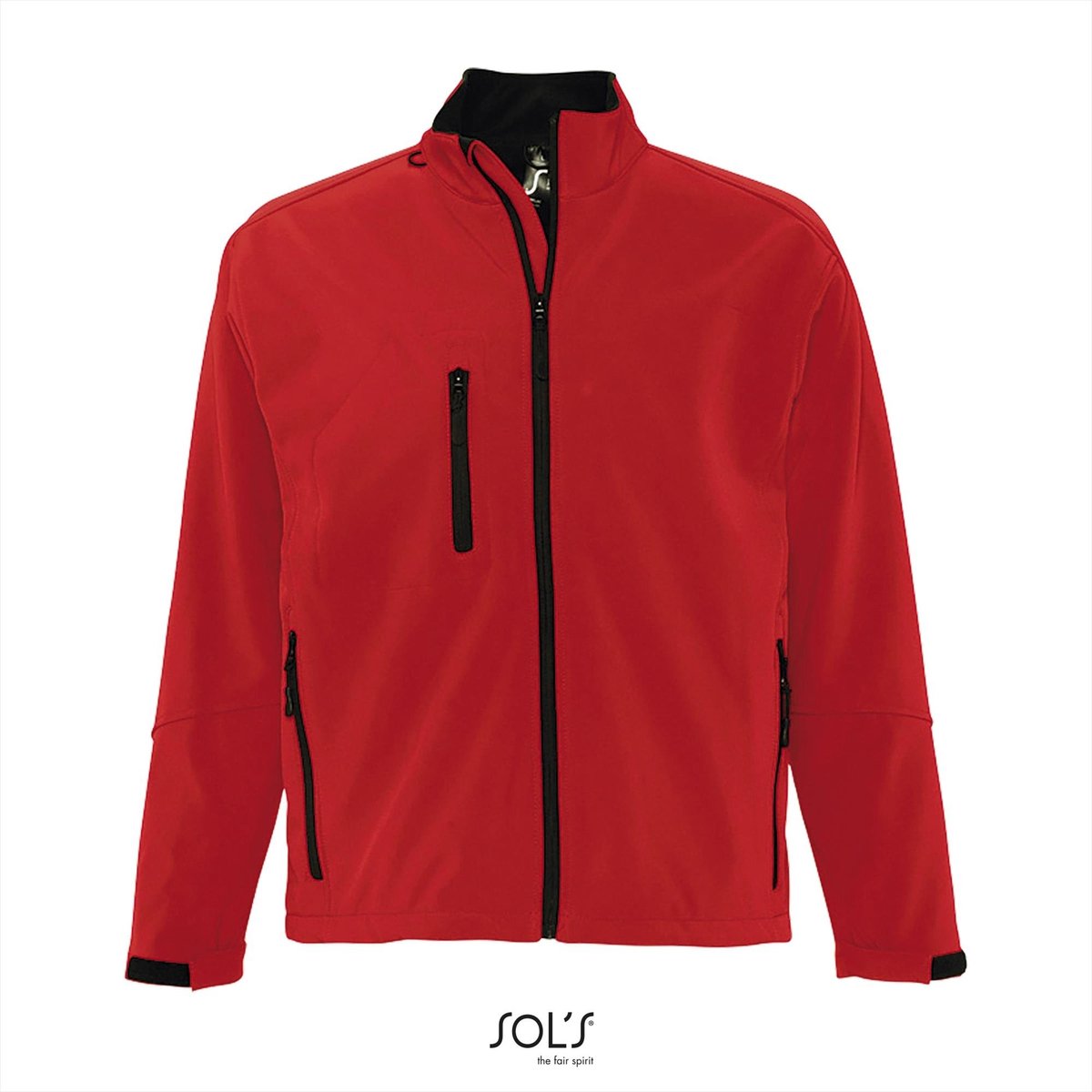 SOL'S Men´s Softshell Jacket Relax L866 - Pepper Red - 3XL