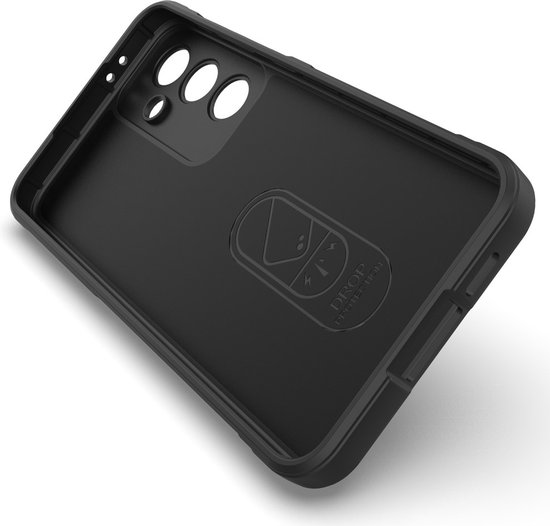 Coverup Case - Convient pour Samsung Galaxy S24 FE Case - Coverup Hands On Rugged Back Cover - Zwart