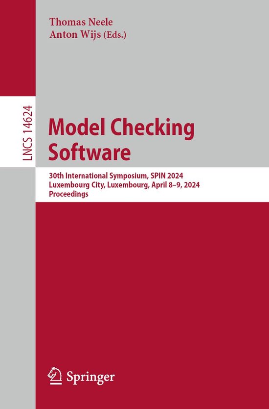 Lecture Notes in Computer Science 14624 - Model Checking Software