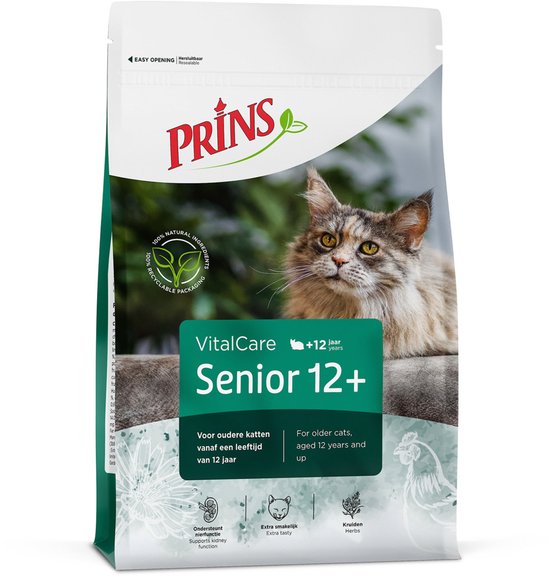 Prins VitalCare Senior 12+ 4kg - Kattenvoer