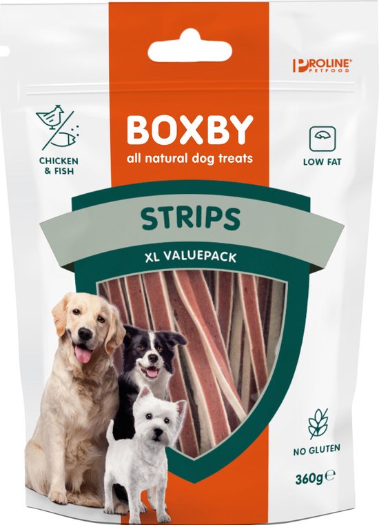 Proline Boxby Strips XL Voordeelpak - 360 gr