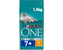 Purina ONE Senior - Kip/Volkoren Granen - Kattenvoer - 1,5 kg