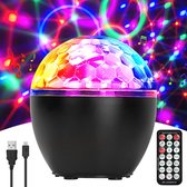 Lampe Disco Boule Football RGB | Effet Lumière Stroboscope - Pour Fête, KTV, Chambre