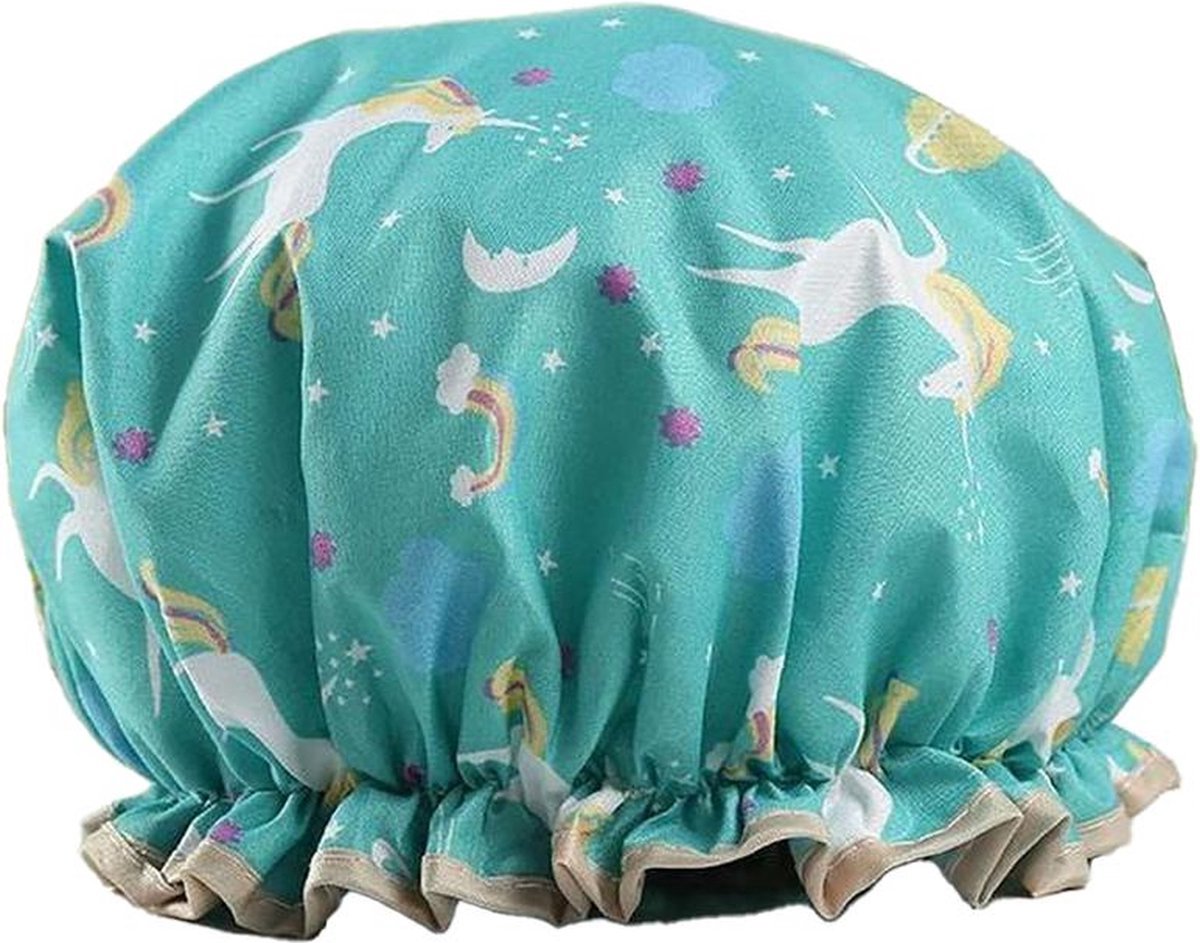 Goedkoopste Scoby - Douchemuts - Unicorn Shower Cap - Eenhoorn Douchecap - Douchekapje - Douche muts - Douche cap