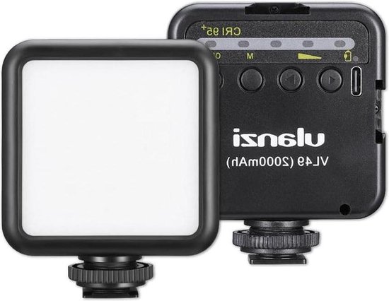 Luz De Video Recargable Ulanzi Vijim Vl81 3000mah