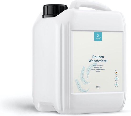 eco:fy® Dons wasmiddel • reinigt verzorgt dons, veren, donsjack 2,5
