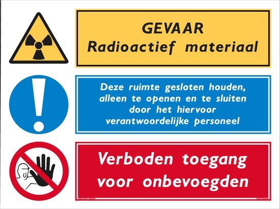 Waarschuwingsbord