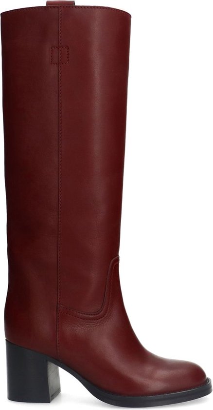 Sacha Dames Bordeaux Leren Hoge Laarzen Met Hak Maat 36 Bol sacha-dames-bordeaux-leren-hoge-laarzen-met-hak-maat-36-bol