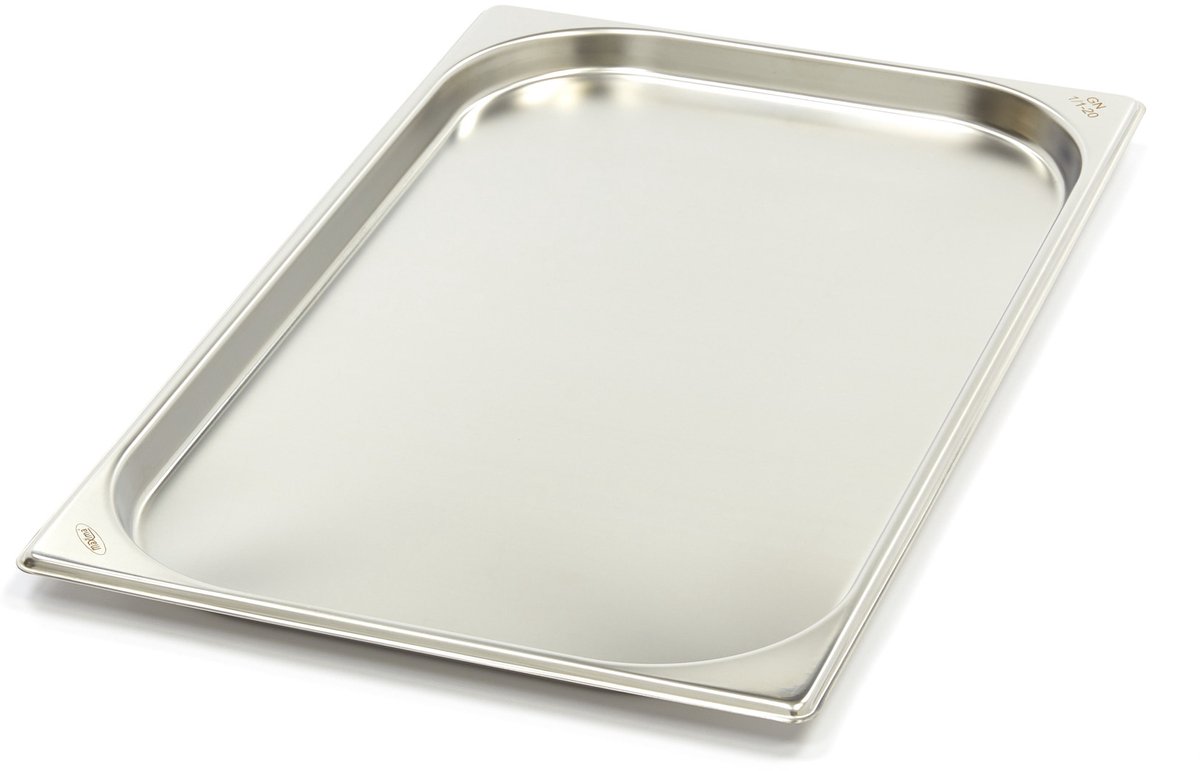 Gastronorm Bak - 1/1 GN - 2 cm Diep - RVS
