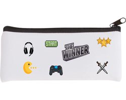 Akyol - games Etui - Gamen - de echte gamers - cadeau voor ieamand die houdt van gamen - verjaardagscadeau - gift - geschenk - 20 bij 9 cm