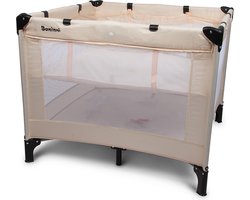 Baninni 2-in-1 Reisbed met Bodemverhoger Neva Zand