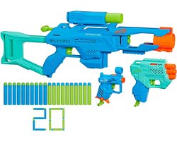 NERF Elite 2.0 Tactical Pack - 3 Speelgoedblasters met 20 Darts