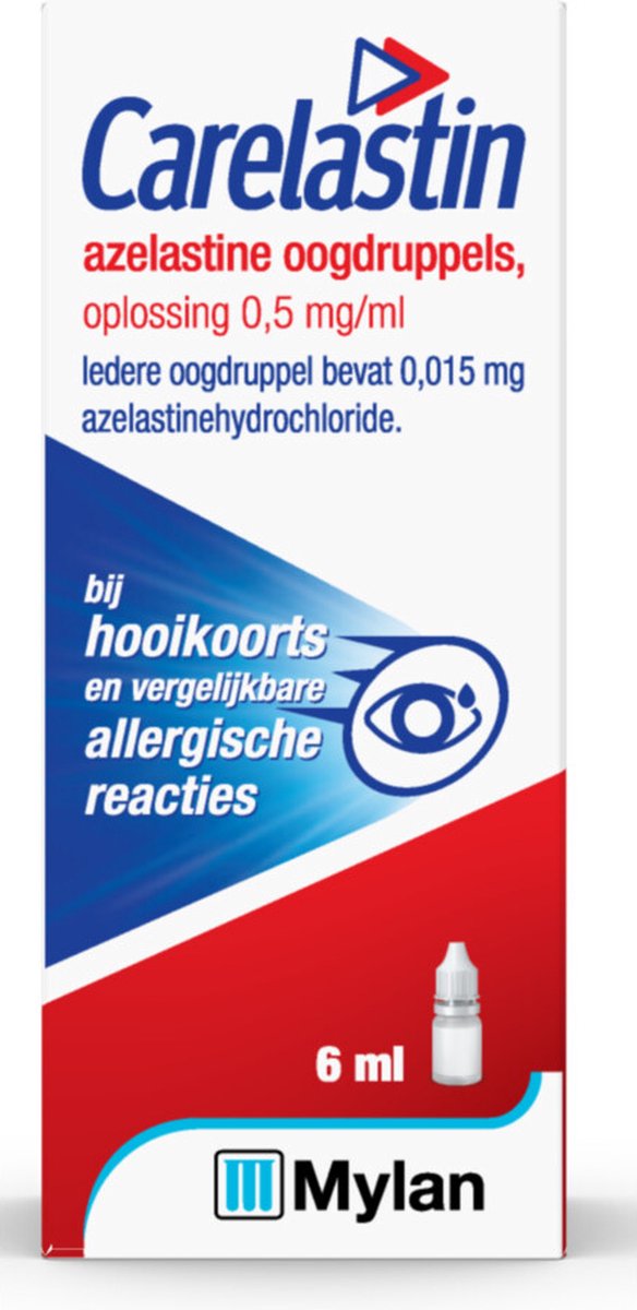 Goedkoopste 2x Carelastin Oogdruppels bij Hooikoorts 6 ml