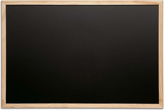 Krijtbord 30 x 40 cm, houten frame