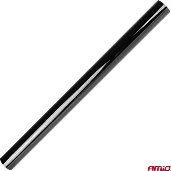 AMiO Autoraam Folie Tint Vinyl Zwart 75x300cm (15%) - Zwarte Ramenfolie voor Zonwering en Privacy met Tool van AMiO — afbeelding 2
