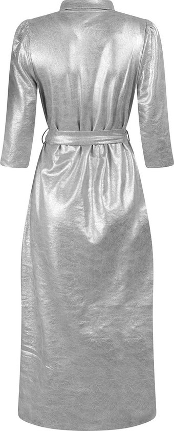 Foto: Zoso jurk gigi dresses 244 0200 silver dames maat xl