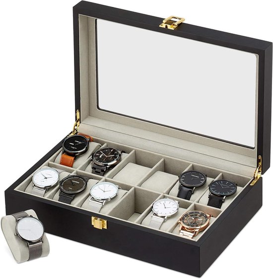 Houten Horlogeboxen - Vanaf €69,95 gratis bezorgd