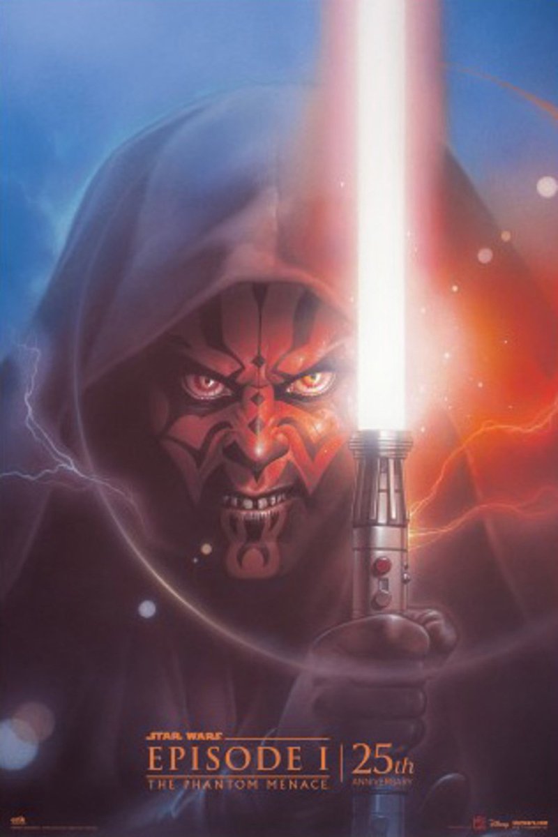 Grupo Erik Poster Star Wars - EP 1 The Phantom Menace 25th Anniversary 61x91,5cm Divers