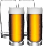 KADAX Lot de 6 verres à bière en verre de qualité supérieure - 360 ml - Verres à eau, à jus avec