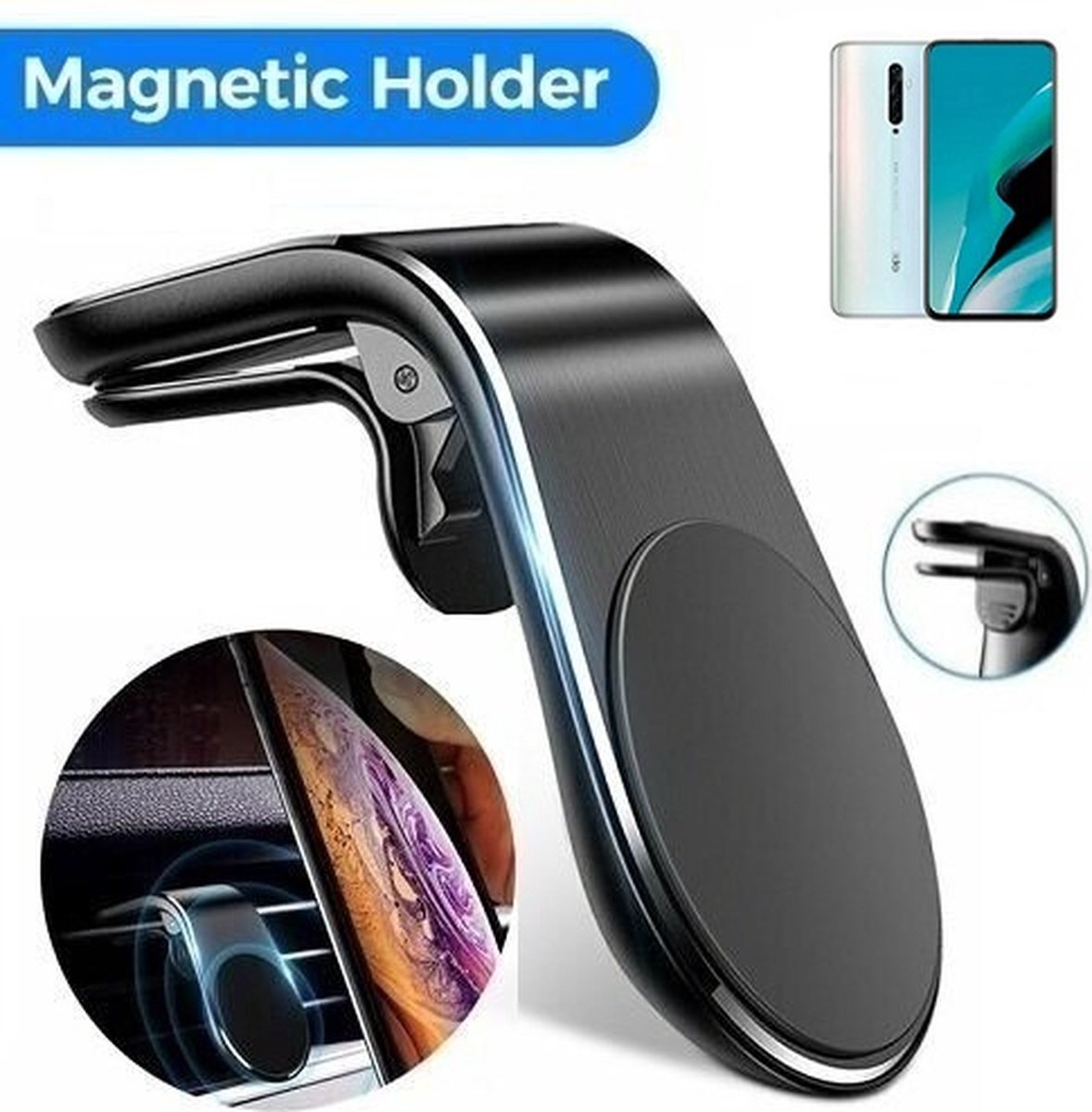 Oppo Reno2 Z Magnetische Telefoonhouder Auto