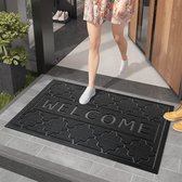 Deurmat Kokosnoot, Deurmat Voor Buiten En Binnen, Vuilvangermat Voor Je Voordeur Wasbaar Met Antislip Pvc Grappige Deurmatten Buitendeurmatten Deurmat 40x70 Cm