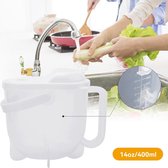 Küchenprofi Spätzle-aas met schraper, 18/10 roestvrij staal, 27 cm, Spätzle zeef in geschenkverpakking, geschikt voor potten met een diameter van 20-26 cm