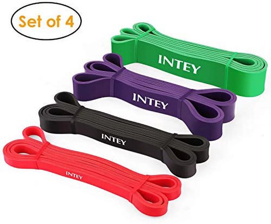 Kit 5 Bandes De Résistance Fitness Insanity - élastiques De Sport Incassables - Musculation Full Body