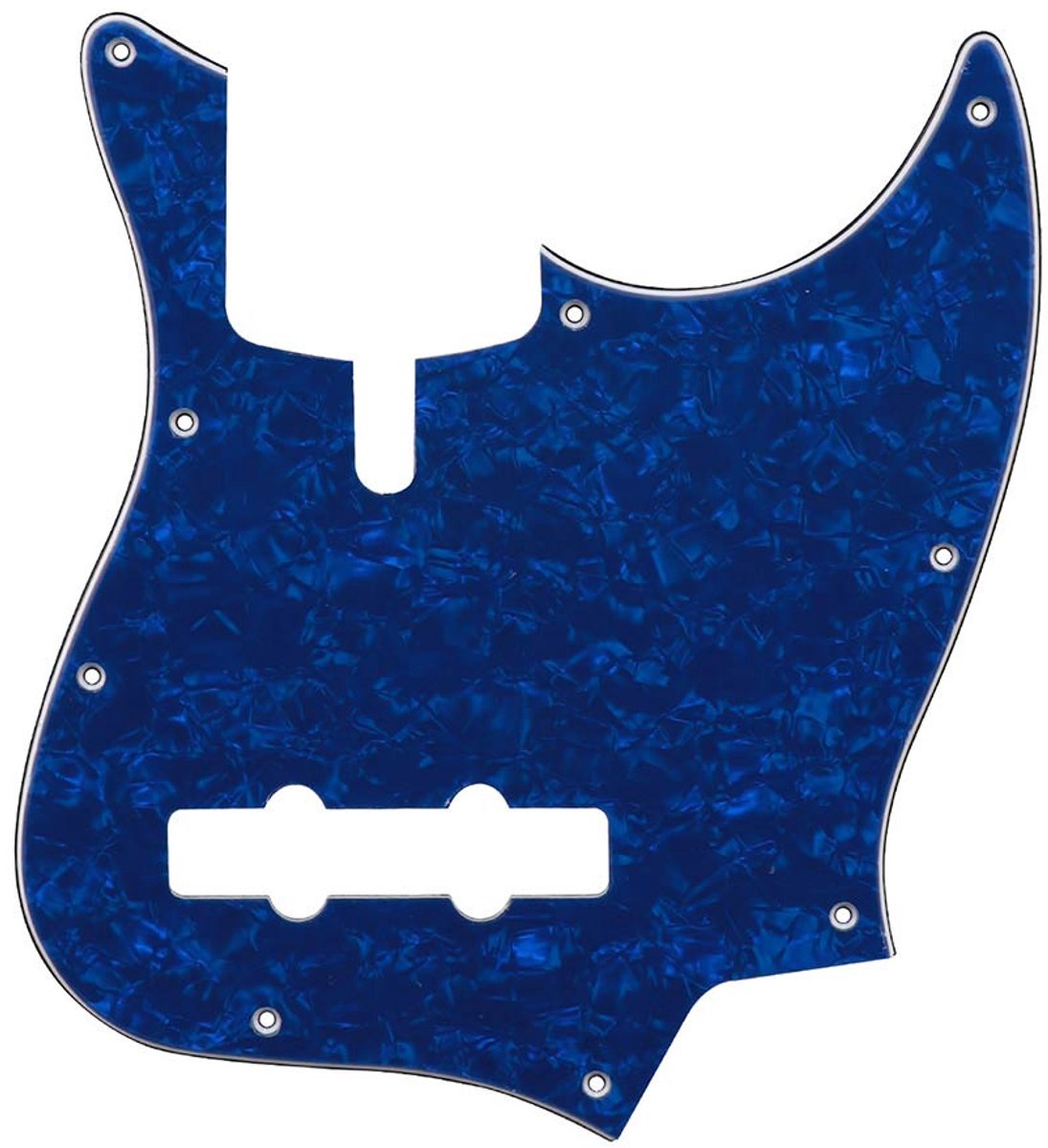 Boston M4V-310-PBU pickguard, Sire Marcus Miller V-series 4-string, 3 ply, pearl blue