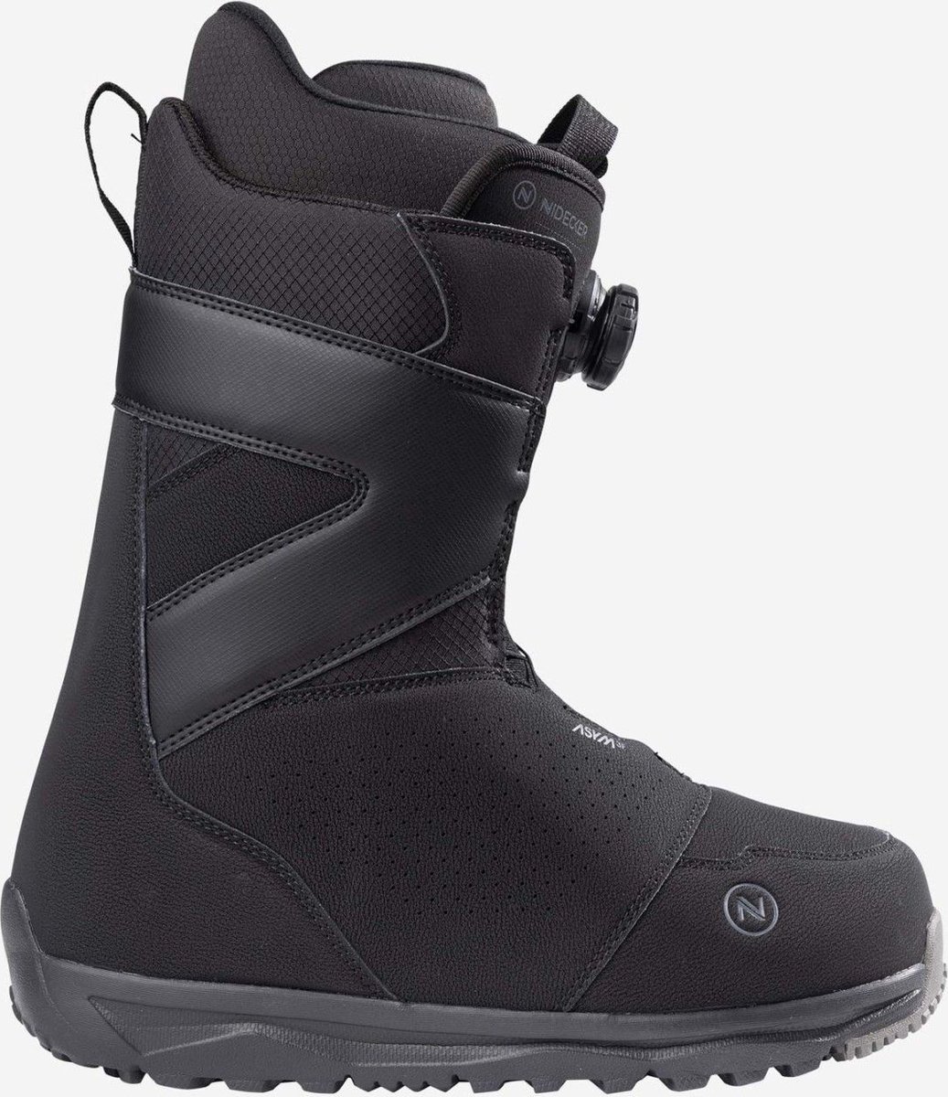 NIDECKER - cascade 24-26 black - Softboots heren - Zwart