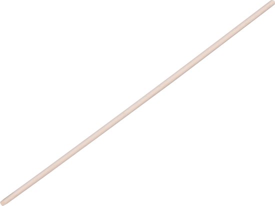 Balai de voirie SAGA pour pavés et terrasses - Tête de balai dur - 50 cm de large - Manche en bois de 120 cm