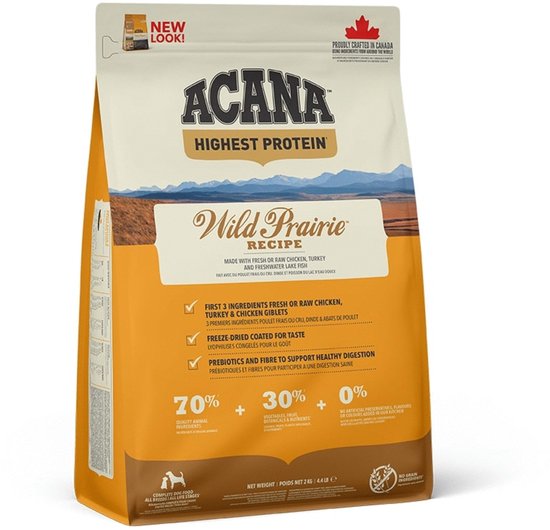 Acana Regionals Wild Prairie Dog Kip&Vis&Ei - Hondenvoer - 2 kg